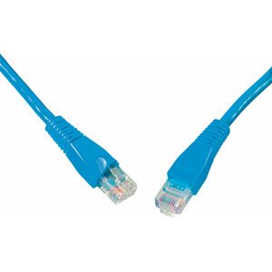 Solarix Patch kabel CAT6 UTP PVC 3m modrý snag-proof - 28630309