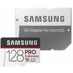 Samsung Micro SDXC 128GB PRO Endurance UHS-I + SD adaptér - MB-MJ128GA/EU
