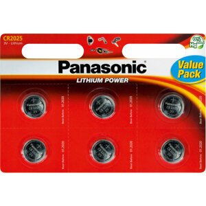 Panasonic baterie CR-2025 6BP Li - 35049309
