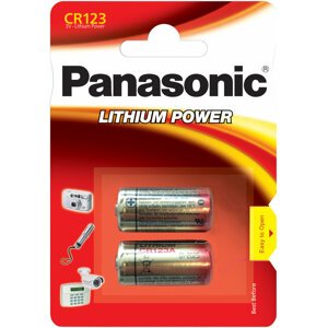 Panasonic baterie CR123 2BP Li - 35049294