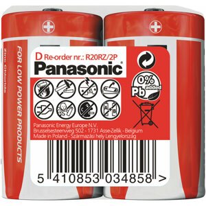 Panasonic baterie R20 2S D Red zn - 35049292