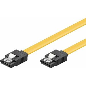 PremiumCord 0,3m SATA 3.0 datový kabel 1.5GBs / 3GBs / 6GBs, kov.západka - kfsa-20-03