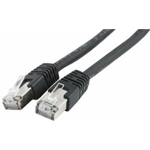Gembird Cablexpert Patch kabel FTP CAT6, stíněný - 2m - černá - PP6-2M/BK