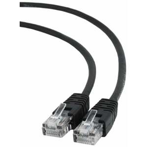 Gembird Cablexpert Patch kabel UTP c5e - 1m - černá - PP12-1M/BK