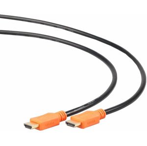 Gembird CABLEXPERT kabel HDMI-HDMI 3m, 1.4, M/M stíněný, zlacené kontakty, CCS, ethernet, černá - CC-HDMI4L-10