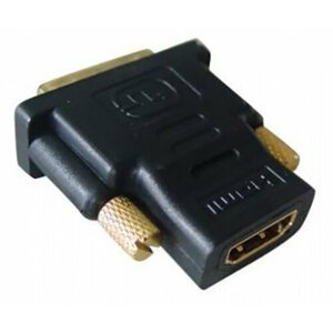 Gembird CABLEXPERT kabel HDMI na DVI, F/M, zlacené kontakty, černá - A-HDMI-DVI-2