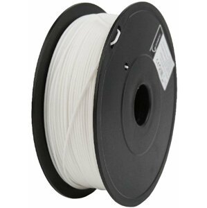 Gembird tisková struna (filament), PLA+, 1,75mm, 1kg, bílá - 3DP-PLA+1.75-02-W