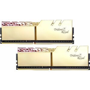 G.SKill TridentZ Royal 16GB (2x8GB) DDR4 3200 CL14, zlatá - F4-3200C14D-16GTRG