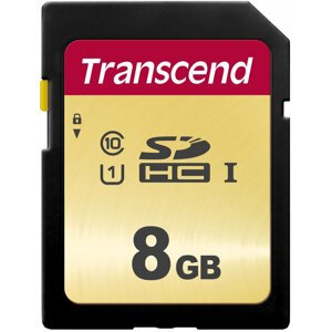 Transcend SDHC 500S 8GB UHS-I U1 - TS8GSDC500S