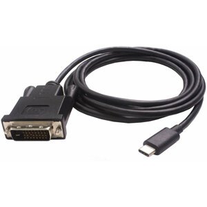 PremiumCord kabel USB3.1 na DVI, rozlišení 1920x1080 při 60Hz,délka 1,8m - ku31dvi02
