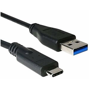 C-TECH kabel USB 3.0 AM na Type-C kabel (AM/CM), 1m, černá - CB-USB3C-10B