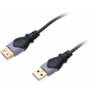 CONNECT IT Wirez USB A/M - USB A/F, prodlužovací, 1,8m - CI-484