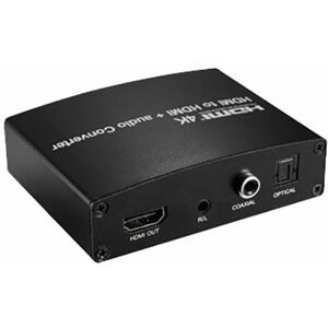 PremiumCord HDMI 4K Repeater/Extender s oddělením audia, stereo jack, Toslink, RCA - khcon-30