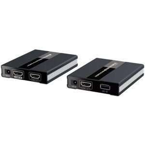 PremiumCord HDMI extender s USB na 60m přes jeden kabel Cat5/6, bez zpoždění - khext60-4
