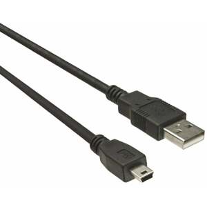 PremiumCord kabel USB 2.0, A-B mini, 5pinů, 20cm - ku2m02a