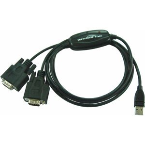 PremiumCord USB - 2x RS 232 převodník - ku2-232b