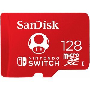 Sandisk Micro SDXC pro Nintendo Switch 128GB 100 MB/s UHS-I U3 - SDSQXAO-128G-GNCZN