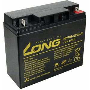 Avacom baterie Long 12V/18Ah, olověný akumulátor HighRate F3 - PBLO-12V018-F3AH