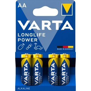 VARTA baterie Longlife Power AA, 4ks - 4906121414