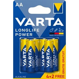 VARTA baterie Longlife Power AA, 4+2ks - 4906121436