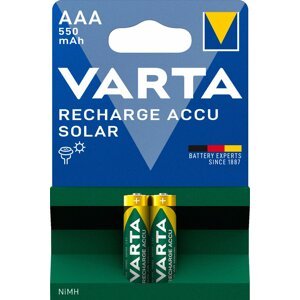 VARTA nabíjecí baterie Solar AAA 550 mAh, 2ks - 56733101402