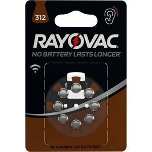 VARTA Rayovac HAB312 baterie do naslouchadel, 8ks - 4607745418