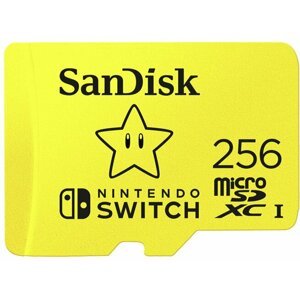 Sandisk Micro SDXC pro Nintendo Switch 256GB 100 MB/s UHS-I U3 - SDSQXAO-256G-GNCZN