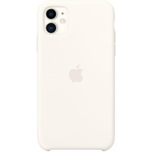 Apple silikonový kryt na iPhone 11, bílá - MWVX2ZM/A