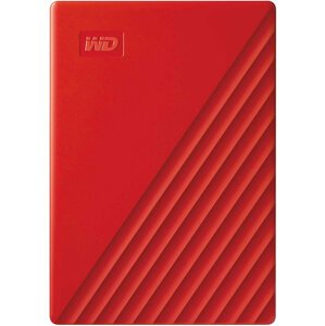 WD My Passport - 4TB, červená - WDBPKJ0040BRD-WESN