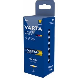 VARTA baterie Longlife Power 40 AA (Storage box 10x4 foil) - 4906121154