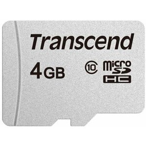 Transcend Micro SDHC 4GB Class 10 - TS4GUSD300S