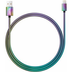 YENKEE YCU 651 nabíjecí kabel Lightning, MFi, nerezová ocel, 1m - 35053496