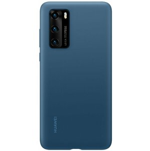 Huawei Original silikonové pouzdro pro P40, modrá - 51993721