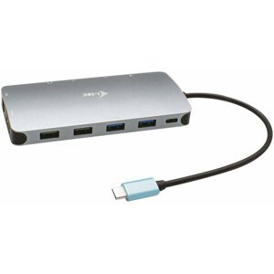 i-tec dokovací stanice USB-C Metal Nano, 2xDP, HDMI, PD, 100W - C31NANODOCKPROPD