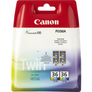 Canon CLI-36 color 2pack, barevná - 1511B018