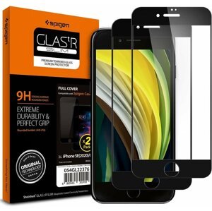 Spigen ochranné sklo FC pro iPhone SE (2022/2020)/8/7, 2ks - AGL01315