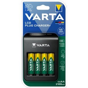 VARTA nabíječka Plug Charger+ s LCD - 57687101441