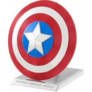 Stavebnice Metal Earth Marvel: Captain America - Shield, kovová - 0032309033212