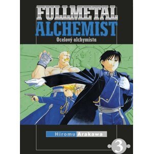 Komiks Fullmetal Alchemist - Ocelový alchymista, 3.díl, manga - 09788074495618