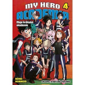 Komiks My Hero Academia - Moje hrdinská akademie, 4.díl, manga - 09788074498343