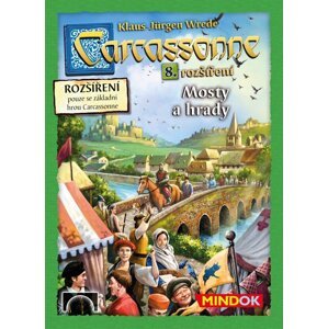 Desková hra Mindok Carcassonne - Mosty a hrady, 8. rozšíření - 067