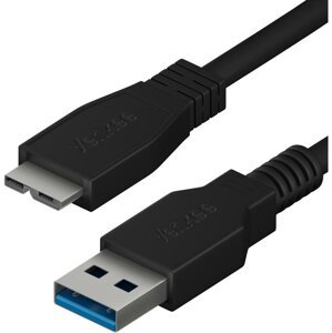 YENKEE kabel YCU 011 BK USB-A - micro USB 3.0, 1.5m, černá - 37000022