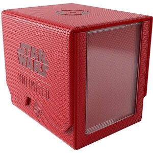Krabička na karty Gamegenic - Star Wars: Unlimited Deck Pod, červená - 04251715413791