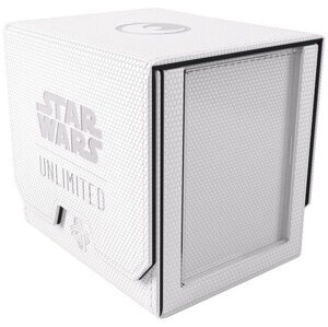 Krabička na karty Gamegenic - Star Wars: Unlimited Deck Pod, bílá/černá - 04251715413814