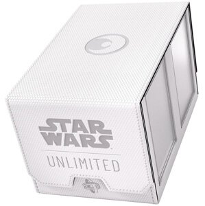 Krabička na karty Gamegenic - Star Wars: Unlimited Double Deck Pod, bílá/černá - 04251715413876