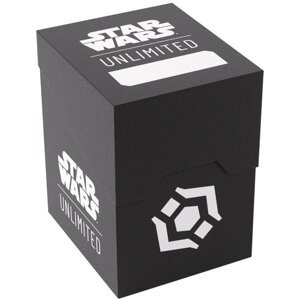 Krabička na karty Gamegenic - Star Wars: Unlimited Soft Crate, černá/bílá - 04251715413920