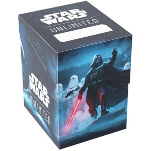 Krabička na karty Gamegenic - Star Wars: Unlimited Soft Crate, Darth Vader - 04251715413890
