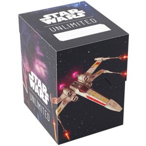 Krabička na karty Gamegenic - Star Wars: Unlimited Soft Crate, X-Wing/TIE Fighter - 04251715413913