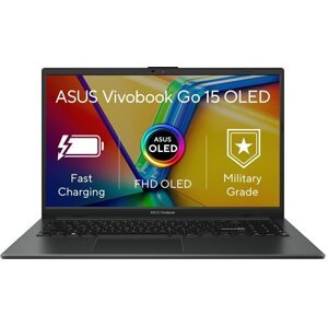 ASUS Vivobook Go 15 OLED (E1504F), černá - E1504FA-OLED288W