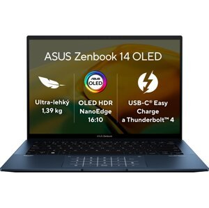 ASUS Zenbook 14 OLED (UX3402, 13th Gen Intel), modrá - UX3402VA-OLED465W